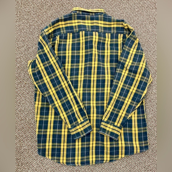 Men’s XL Tall 100% Cotton CABELA’S Heavy Duty Plaid Flannel Sportsman Work Shirt - Picture 11 of 14